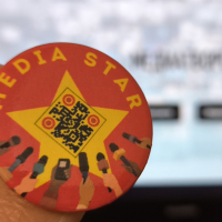 Значок «MEDIA STAR»